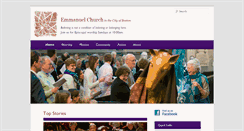 Desktop Screenshot of emmanuelboston.org
